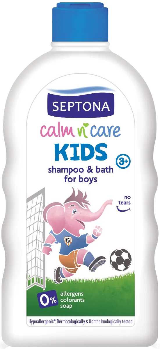 Septona, szampon i płyn do kąpieli dla chłopców, 500 ml