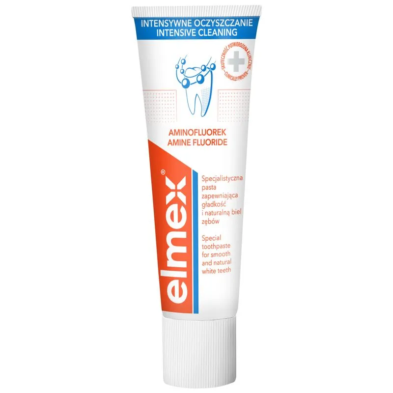 elmex® Intensywne Oczyszczanie pasta do zębów, 50 ml