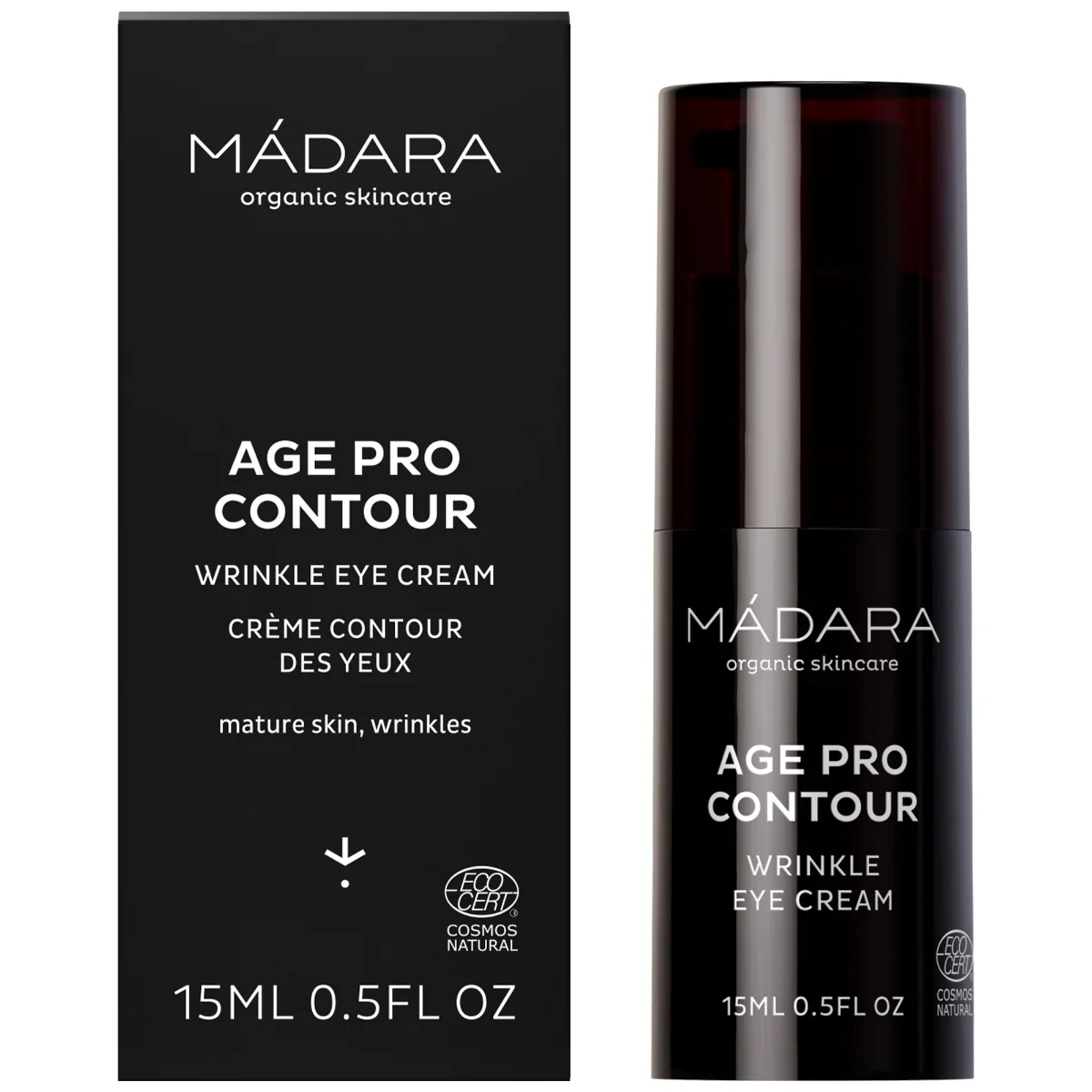 Madara Age Pro Contour Wrinkle Eye Cream przeciwzmarszczkowy krem pod oczy, 15 ml