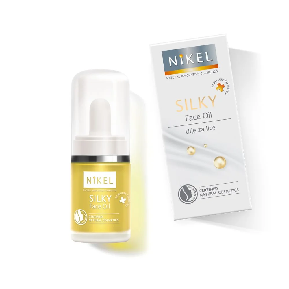 Nikel Silky nawilżający olejek do twarzy, 15 ml
