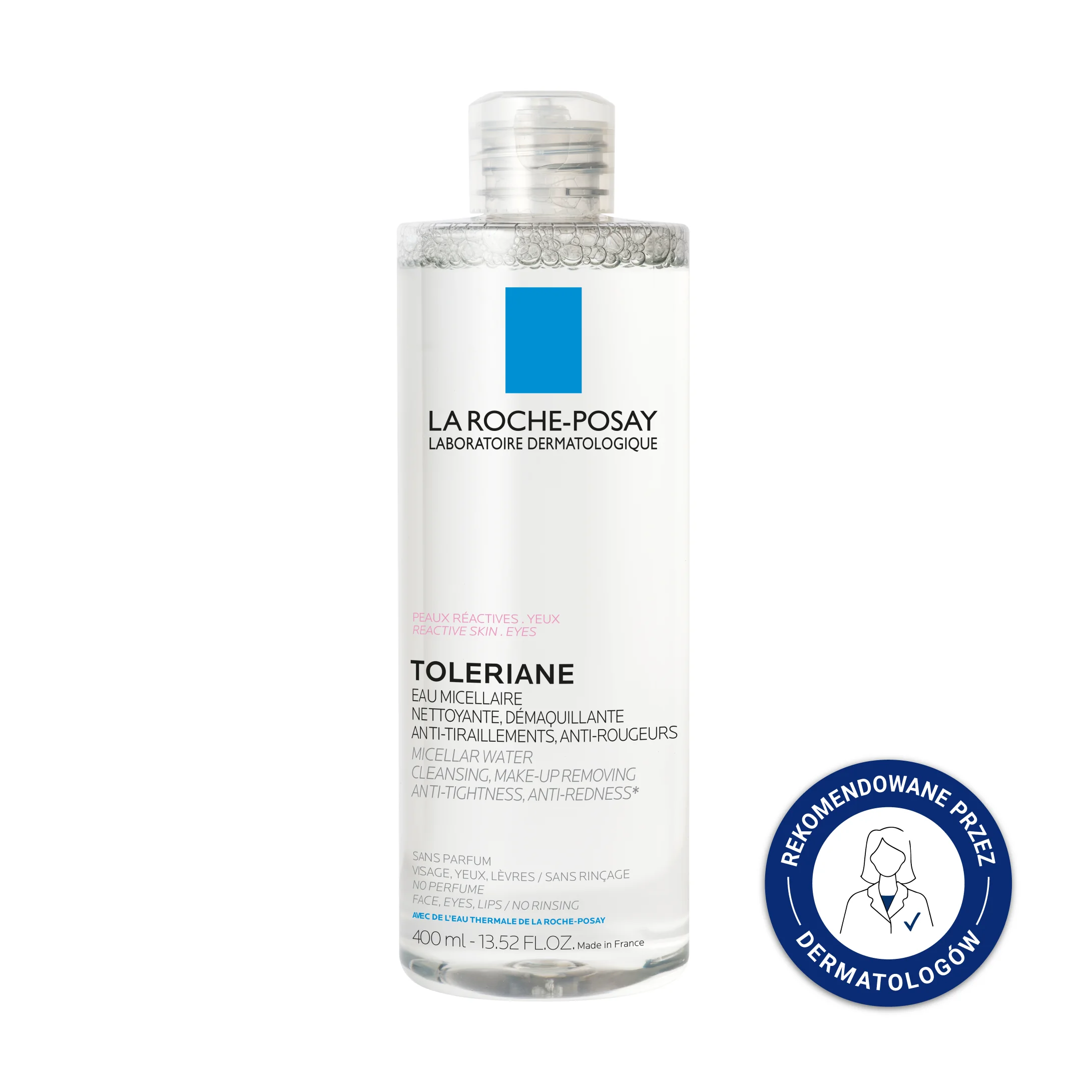 La Roche-Posay płyn micelarny do skóry wrażliwej, 400 ml