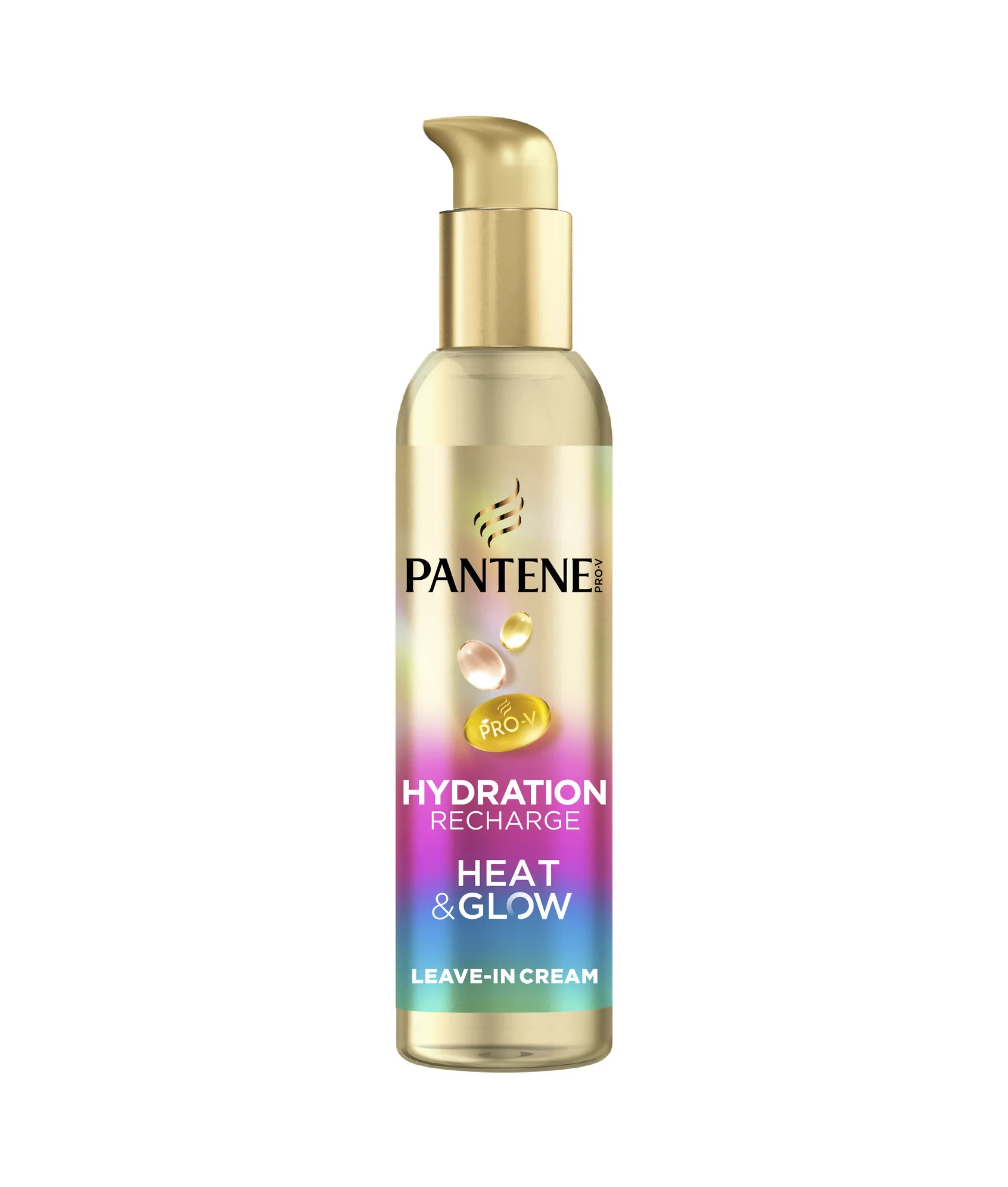 Pantene Pro-V Hydration Recharge Heat & Glow krem termoochronny bez spłukiwania, 135 ml