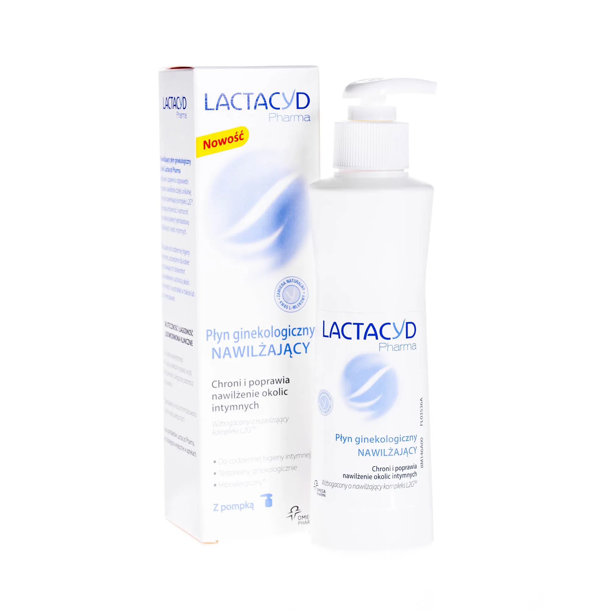 Lactacyd Pharma, płyn ginekologiczny nawilżający, 250 ml 