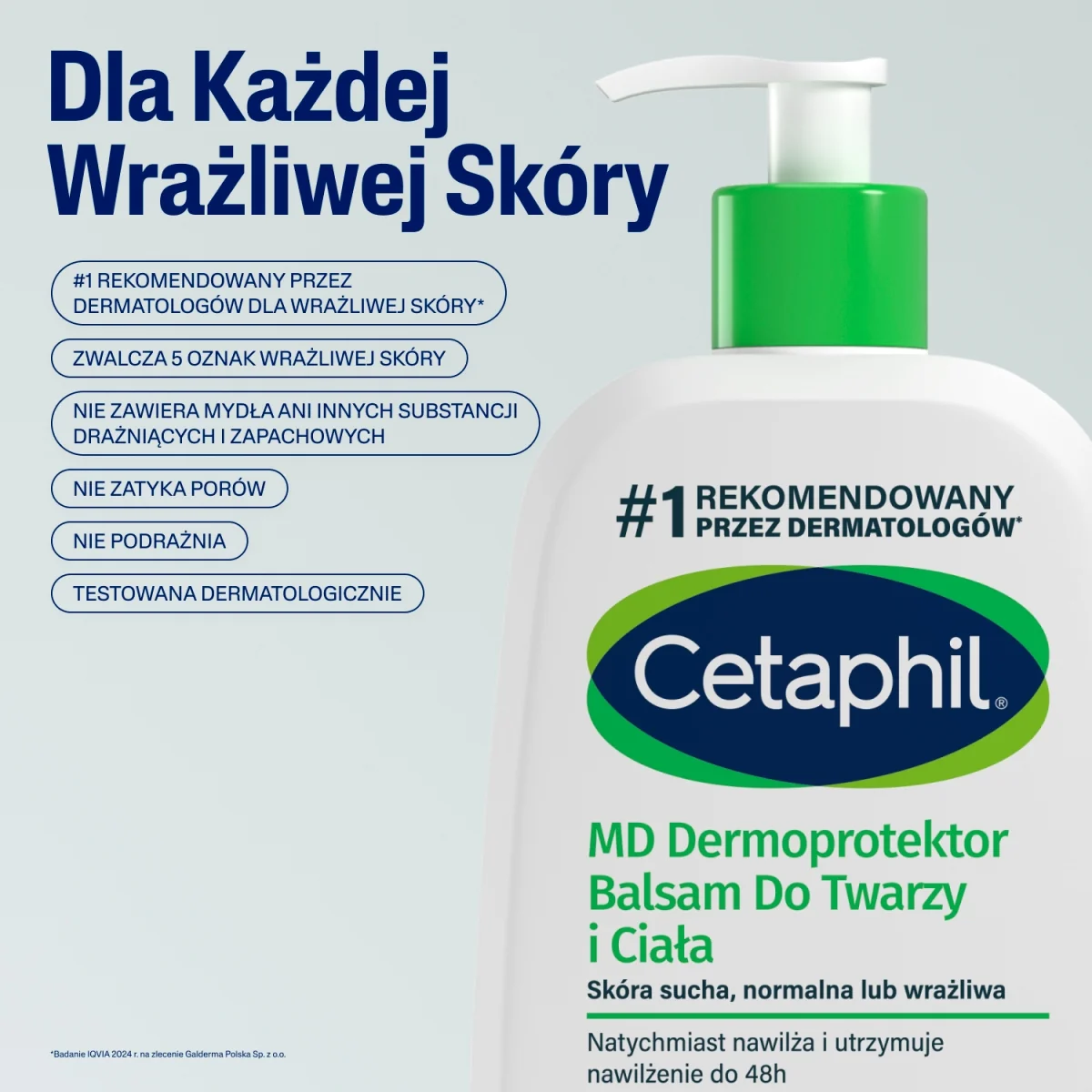 Cetaphil MD Dermoprotektor balsam do twarzy i ciała, 473 ml