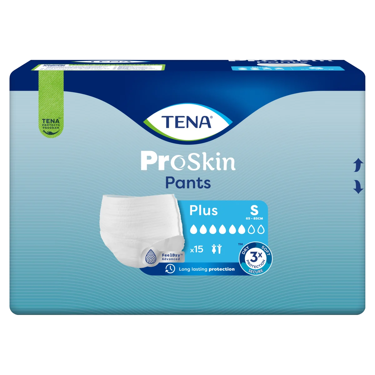 TENA ProSkin Pants Plus majtki chłonne S, 15 sztuk