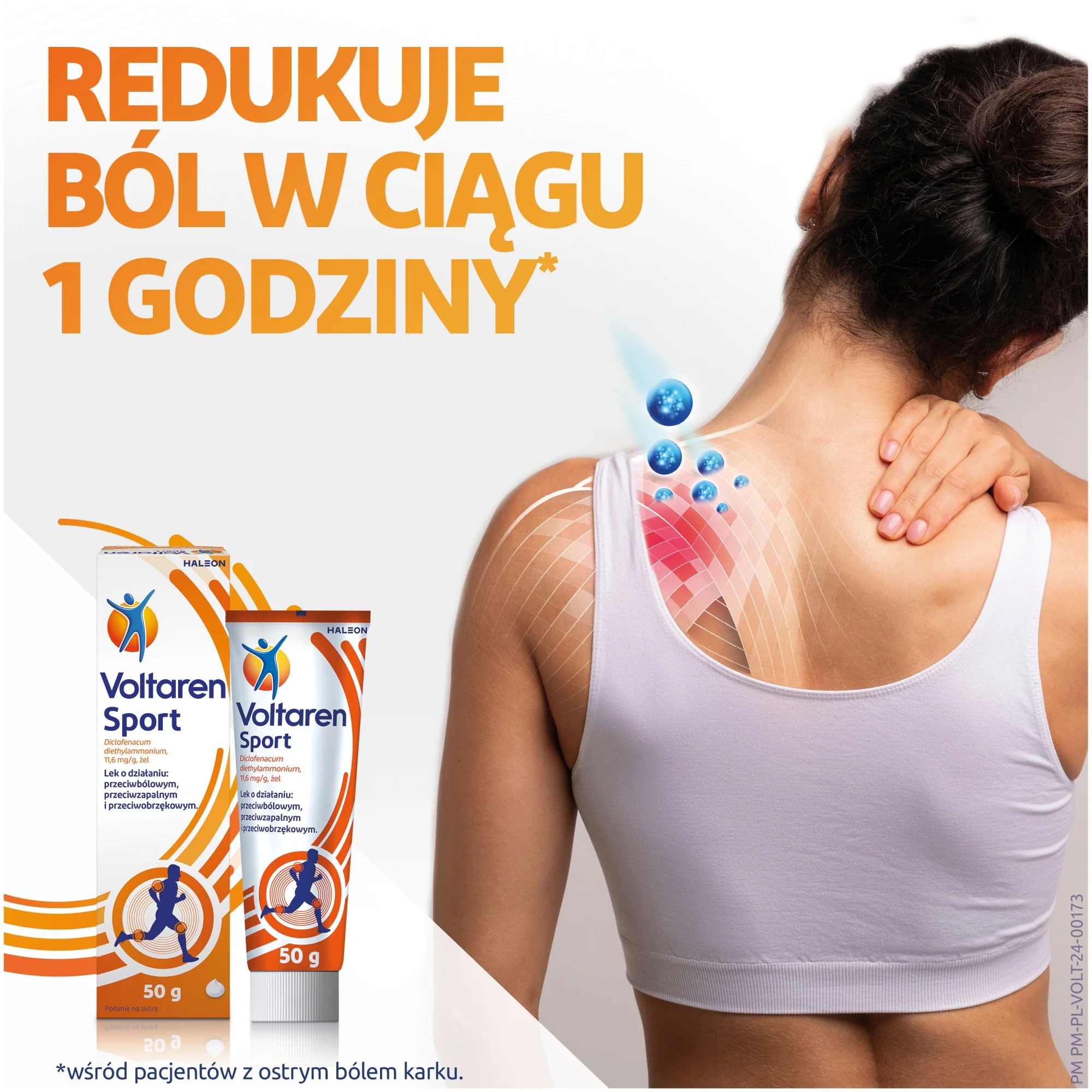 Voltaren SPORT 11 6 mg/g, żel, 50 g