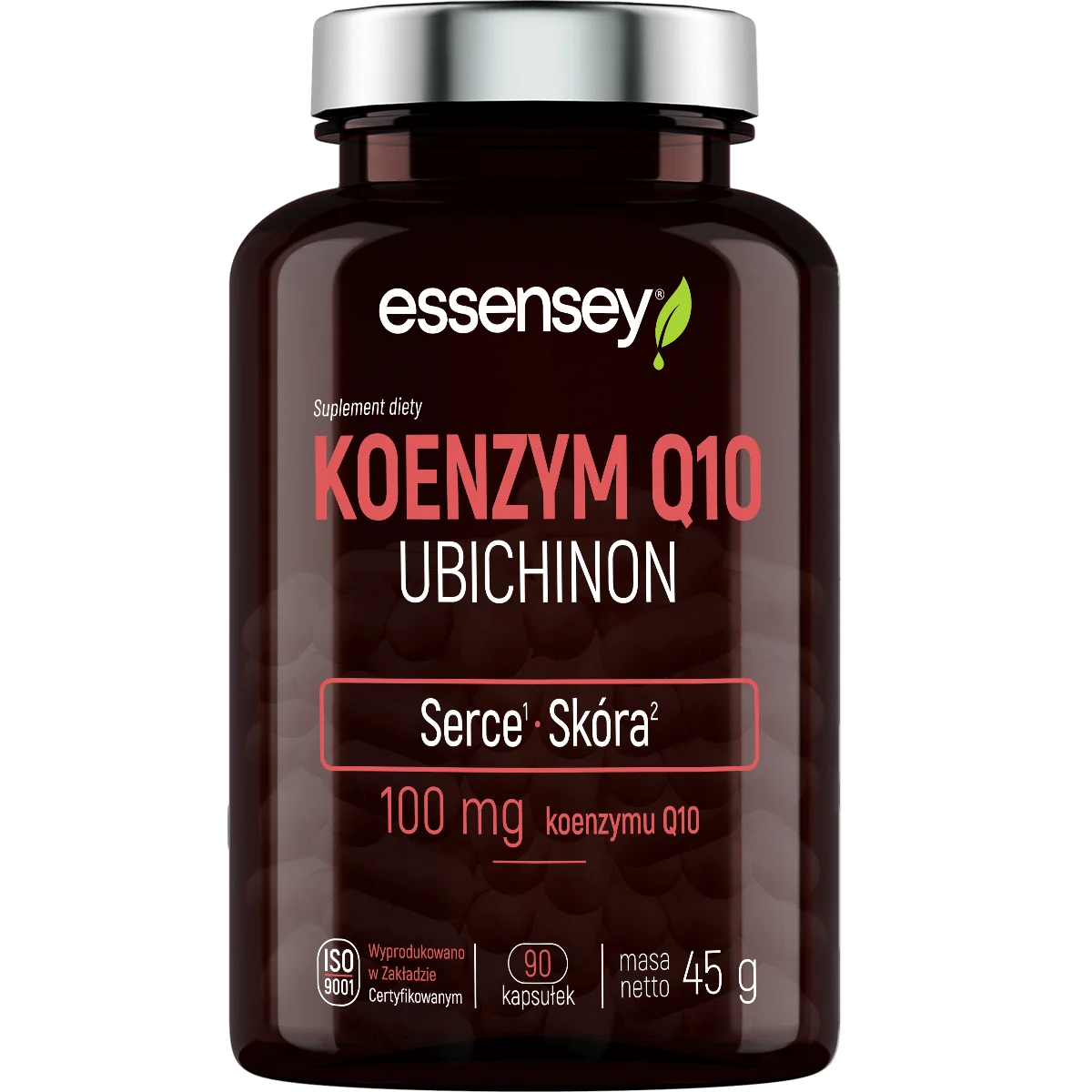 Essensey Koenzym Q10 Ubichinon 90 kapsułek