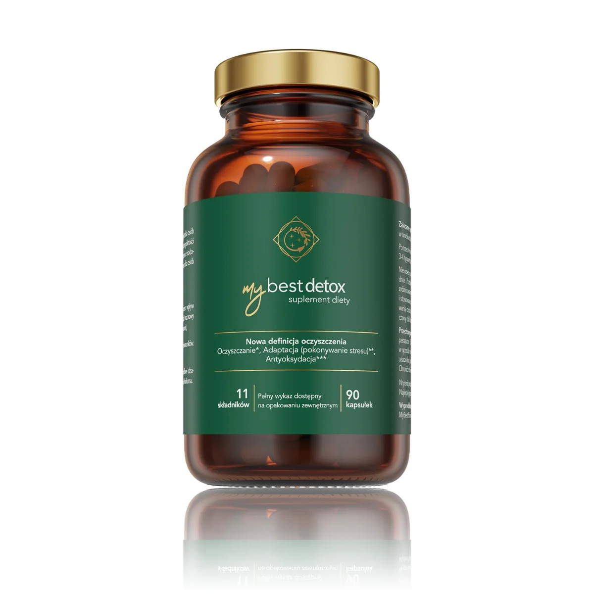 MyBestDetox suplement diety, 90 kapsułek