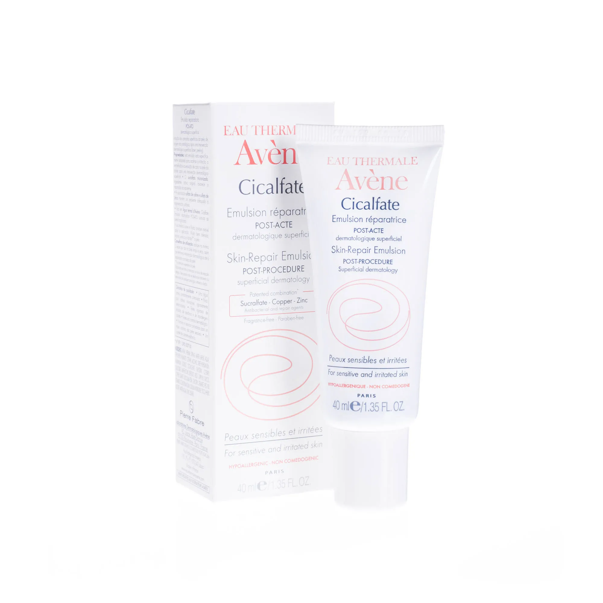 Avene Cicalfate Post-Acte, emulsja regenerująca po zabiegach, 40 ml 