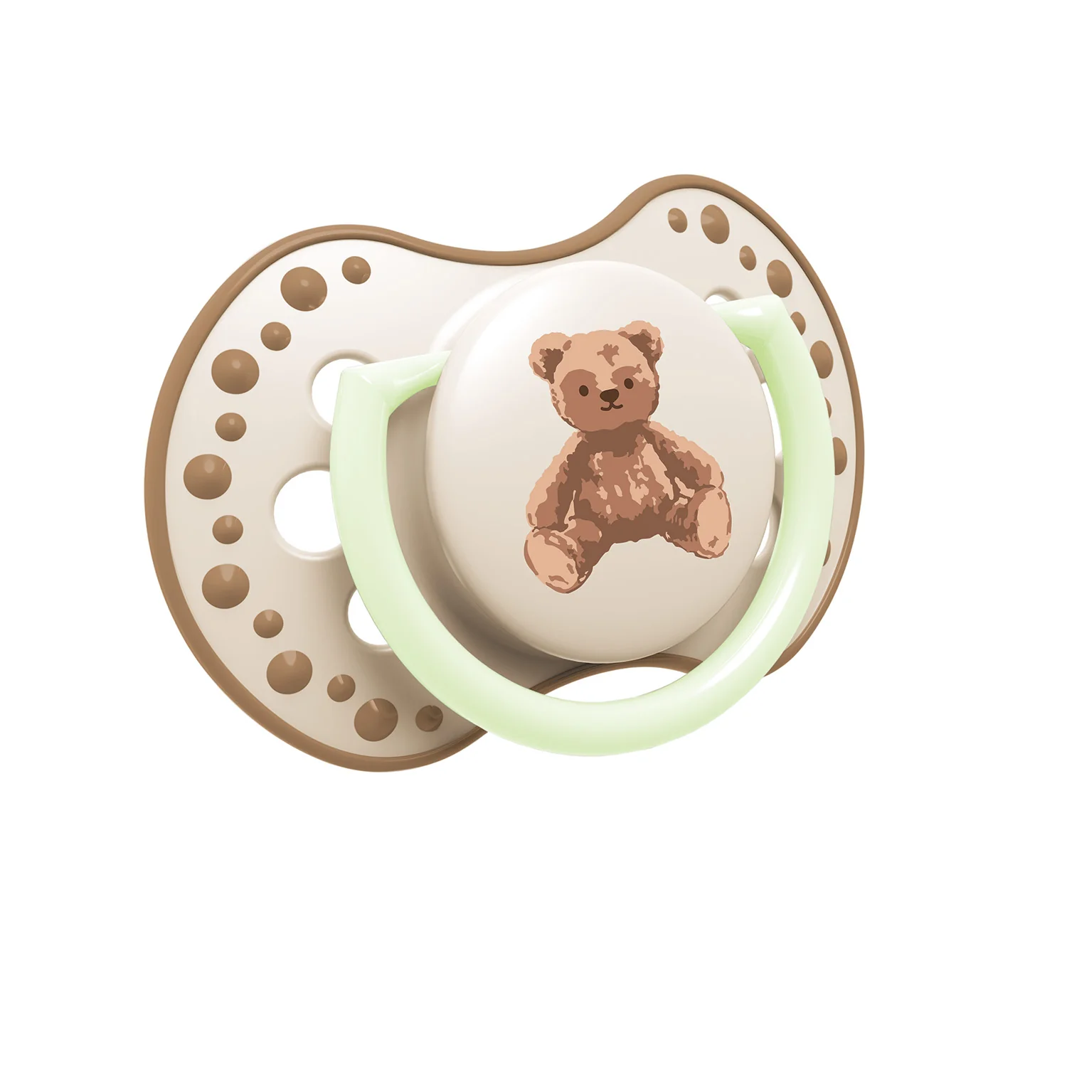 Lovi smoczek silikonowy dynamiczny Teddy Love 18m+ 22/937, 2 sztuki