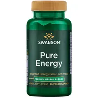 Swanson Pure Energy, suplement diety, 60 wege kapsułek