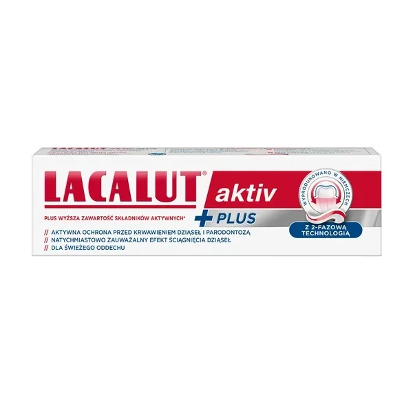Lacalut Active Plus pasta do zębów, 75 ml