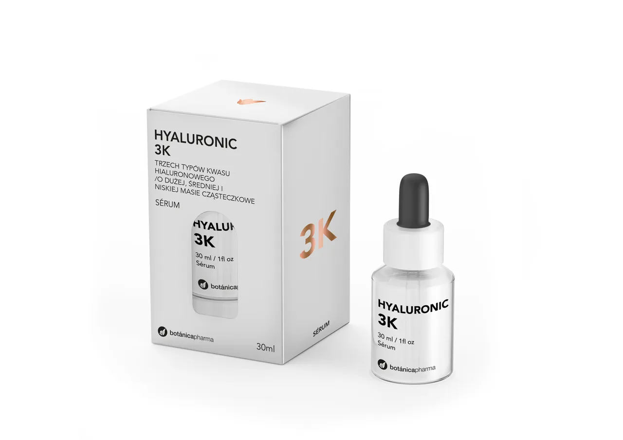 Botanicapharma Hyaluronic 3K, serum, 30 ml