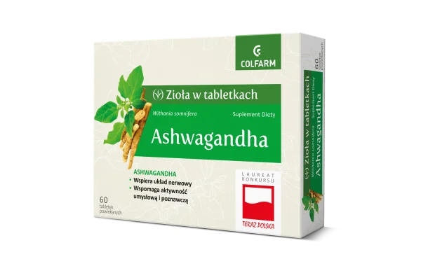 Colfarm Ashwagandha 60 tabletek
