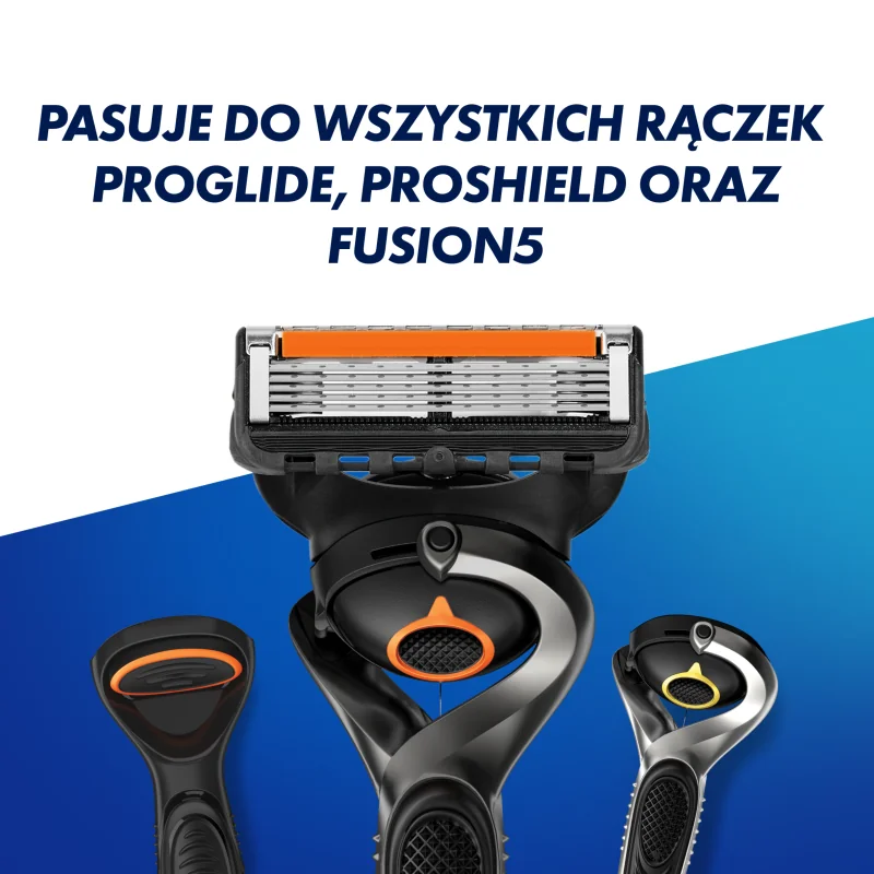 Gillette Fusion5 ostrza wymienne do maszynki do golenia dla mężczyzn, 8 szt.