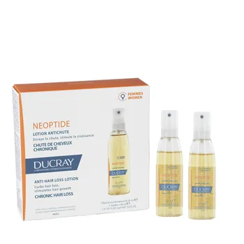 Ducray Neoptide, płyn przeciw wypadaniu włosów dla kobiet, 3 butelki x 30 ml 