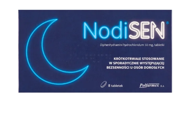 Nodisen 50 mg 8 tabletek