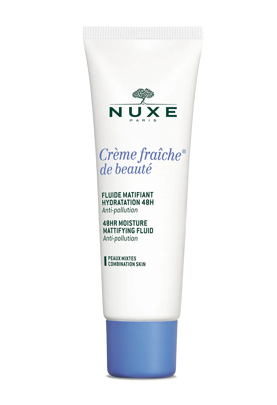 Nuxe Crème Fraîche de Beauté Fluid 48H, emulsja do skóry mieszanej, 50 ml