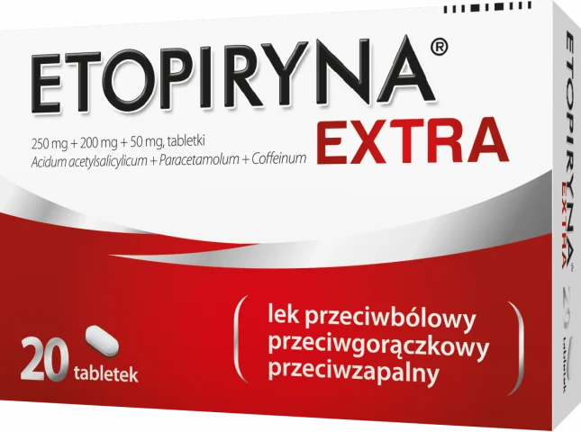 Etopiryna Extra 20 tabletek