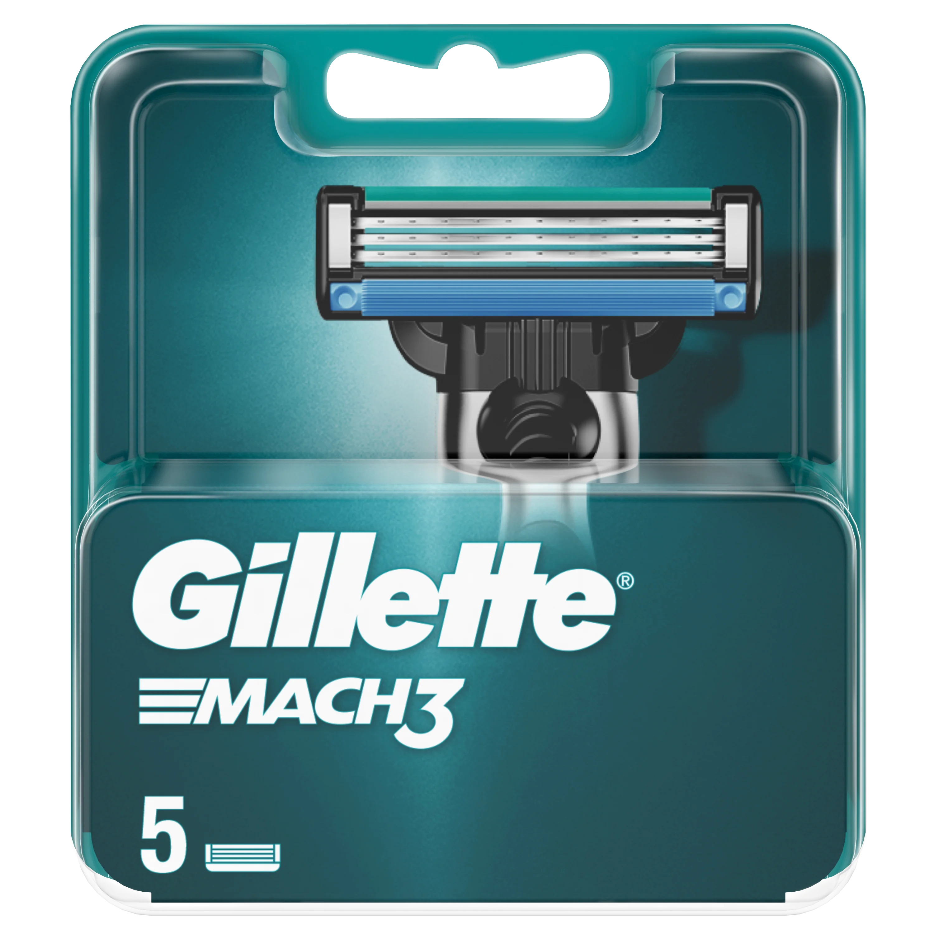 Gillette Mach3 ostrza do maszynki do golenia, 5 szt.