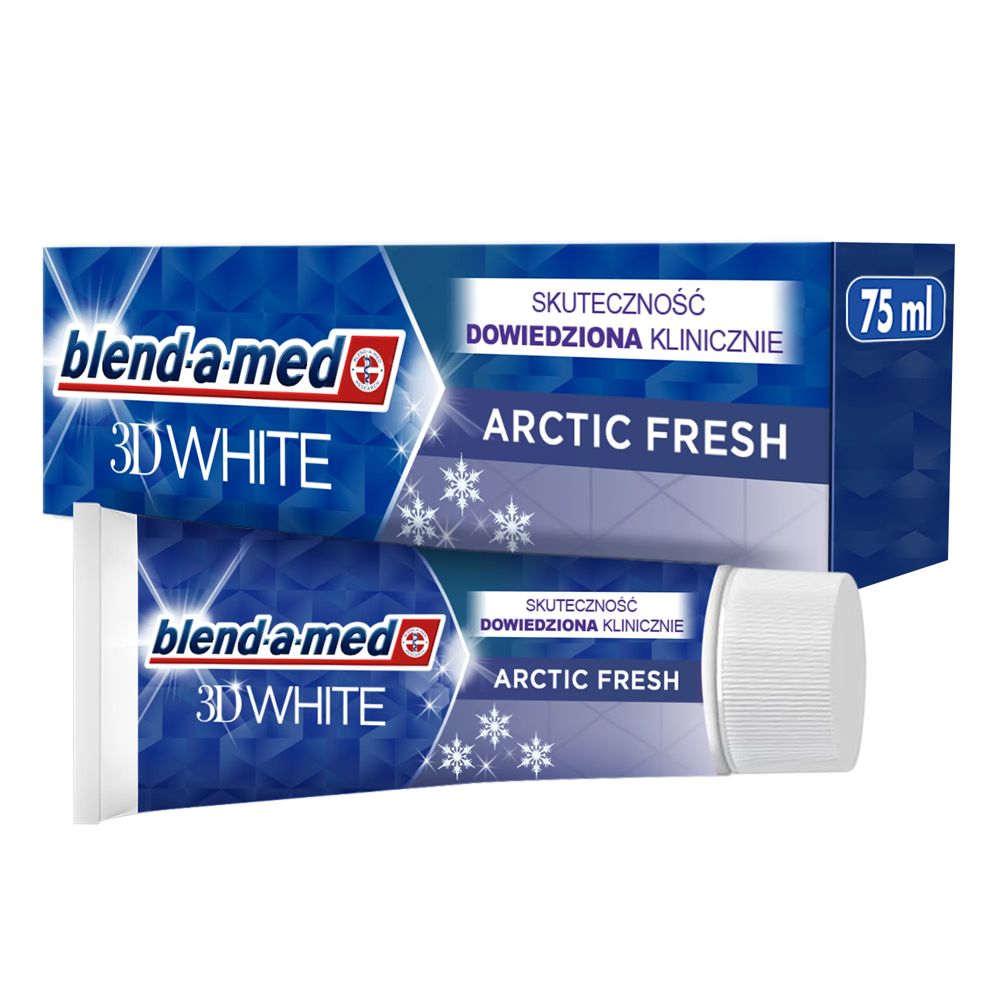 Blend-a-med 3D White Arctic Freshness wybielająca pasta do zębów, 75 ml