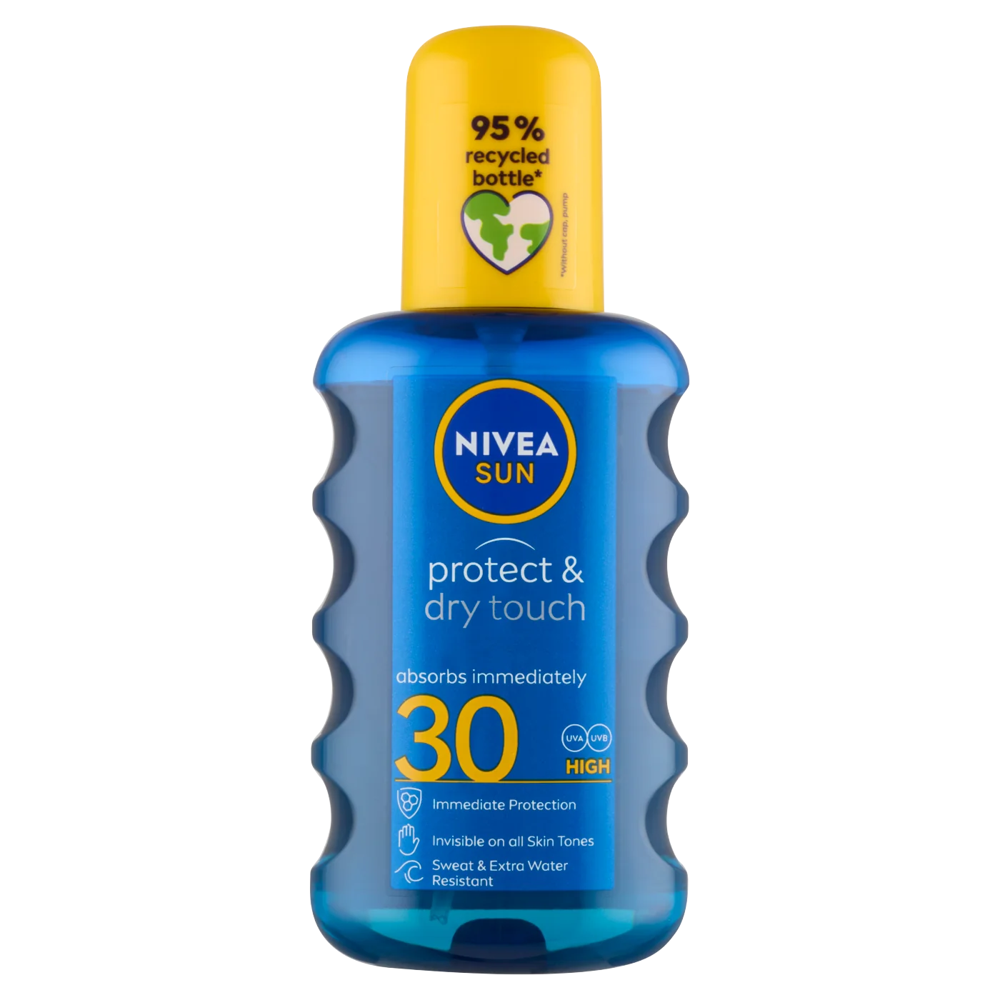 Nivea Sun Protect & Dry Touch niewidoczny spray do opalania SPF 30, 200 ml
