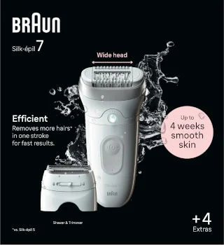 Braun Silk-épil 7 7-041 depilator Braun Silk-épil 7 7-041 depilator