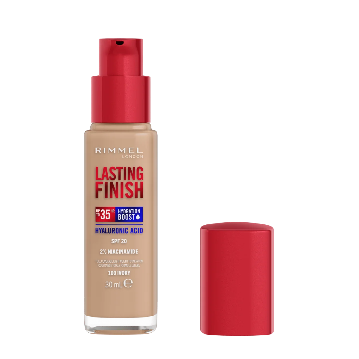 Rimmel Lasting Finish 35HR podkład do twarzy 100 Ivory, 30 ml