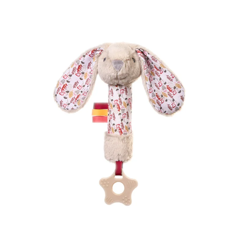 Babyono Piszczek z gryzakiem Rabbit Milly, 1 sztuka