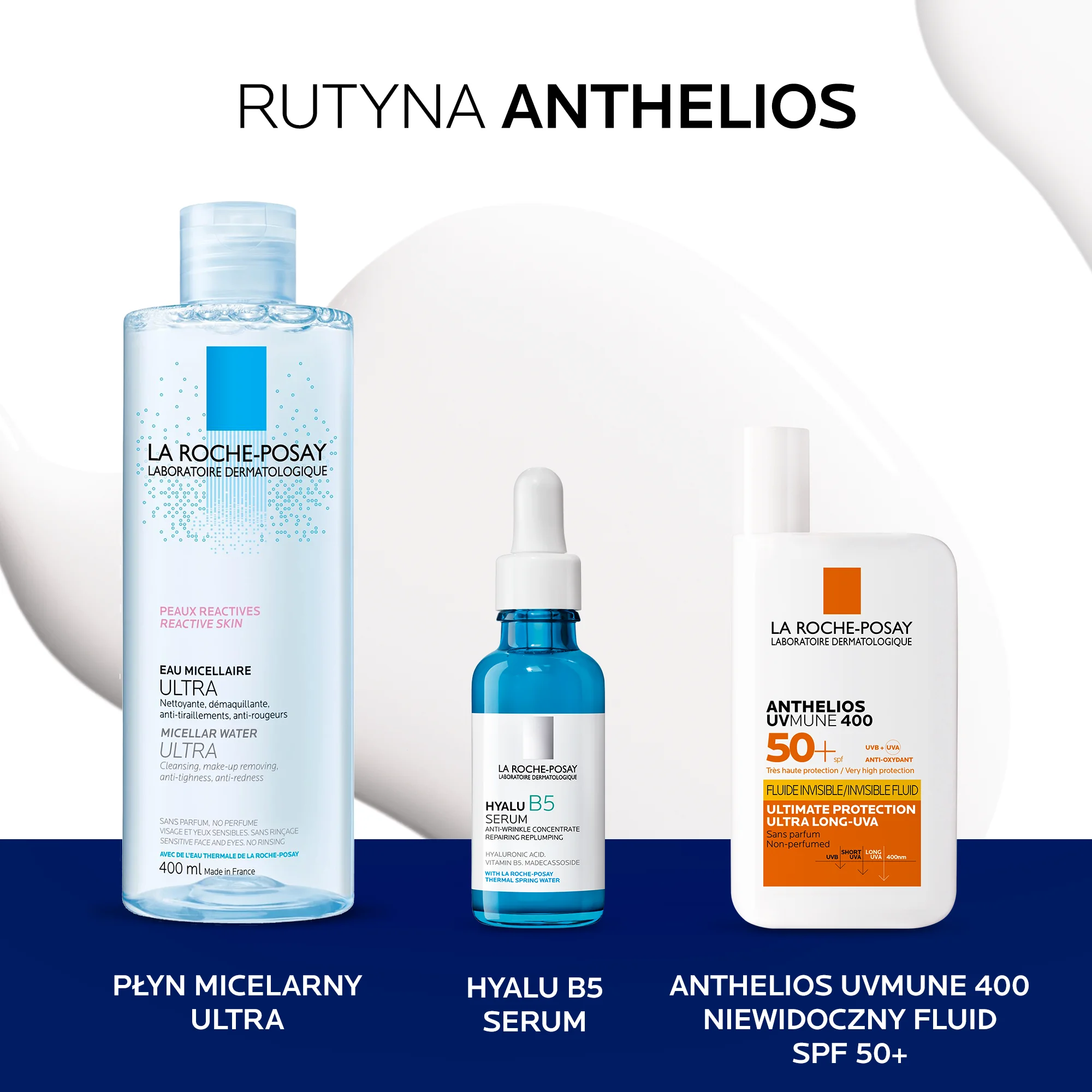 La Roche-Posay Anthelios UVMune 400 niewidoczny fluid SPF 50+, 50 ml