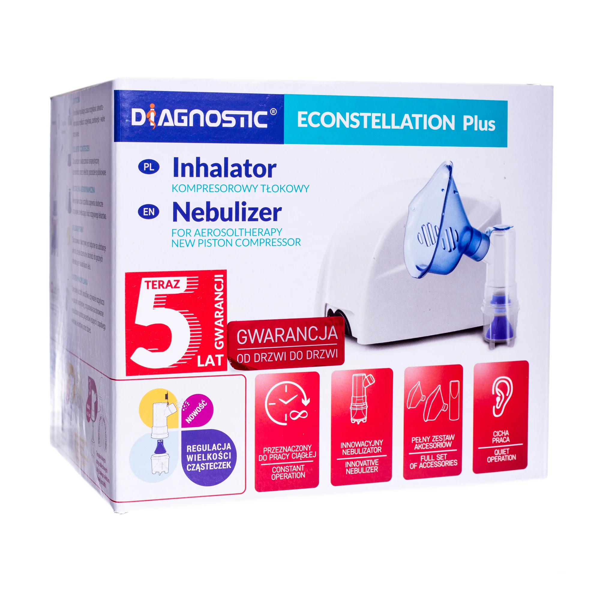 Inhalator kompresorowy Diagnostic Econstellation Plus 1 sztuka