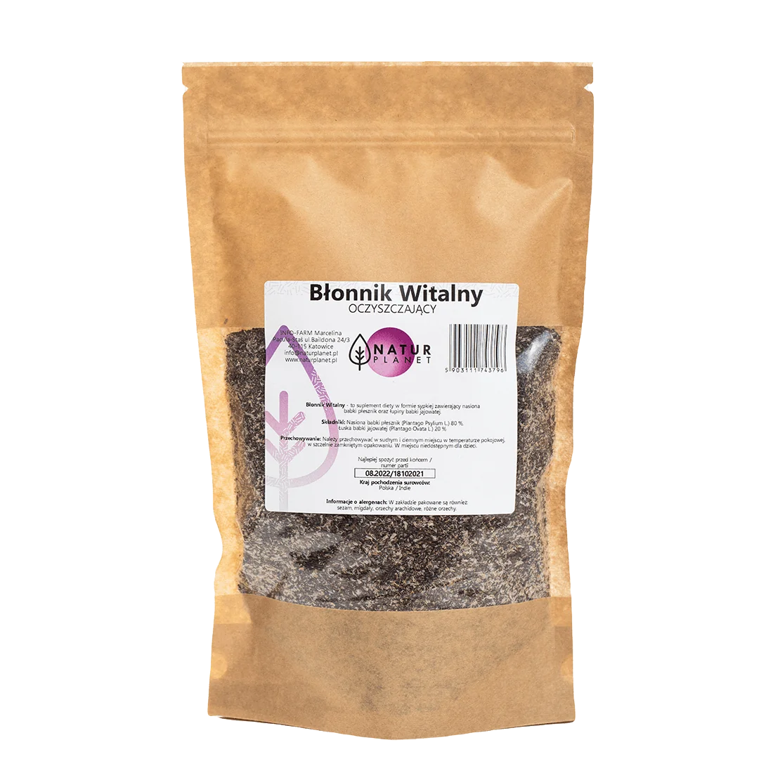 Natur Planet błonnik witalny oczyszczający, 1 kg