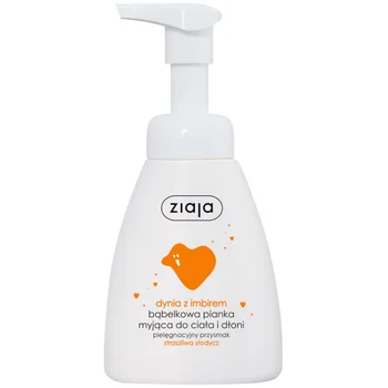 Ziaja Dynia z imbirem pianka myjąca do ciała i dłoni, 250 ml