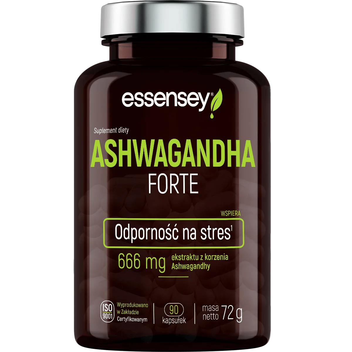 Essensey Ashwagandha Forte 90 kapsułek