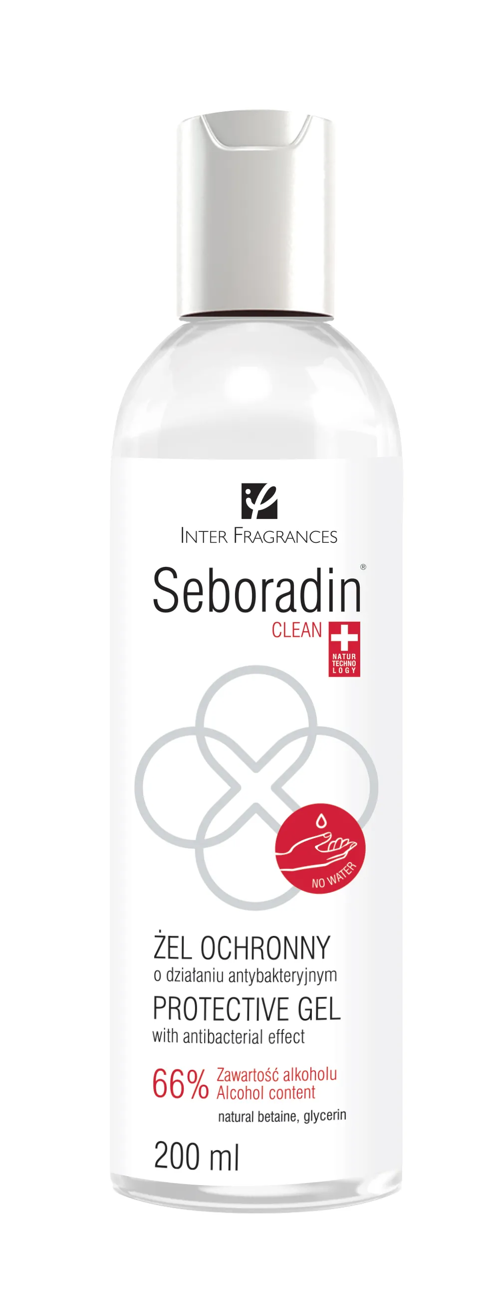 Seboradin Clean, żel ochronny o działaniu antybakteryjnym, 200 ml