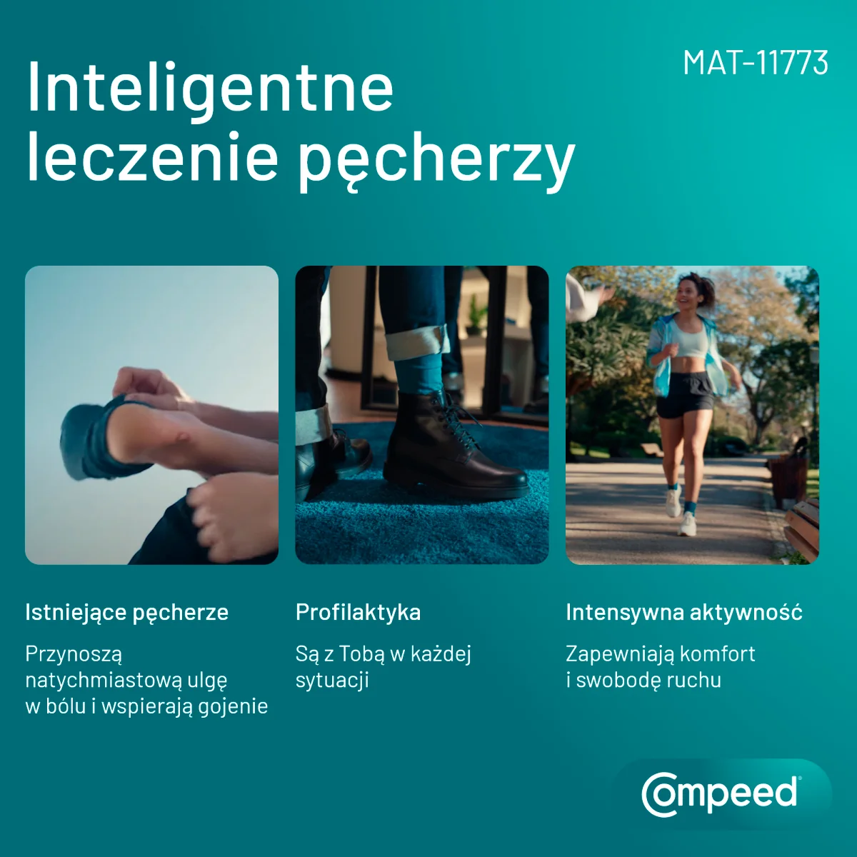 Compeed plastry na pęcherze wąskie, 6 sztuk
