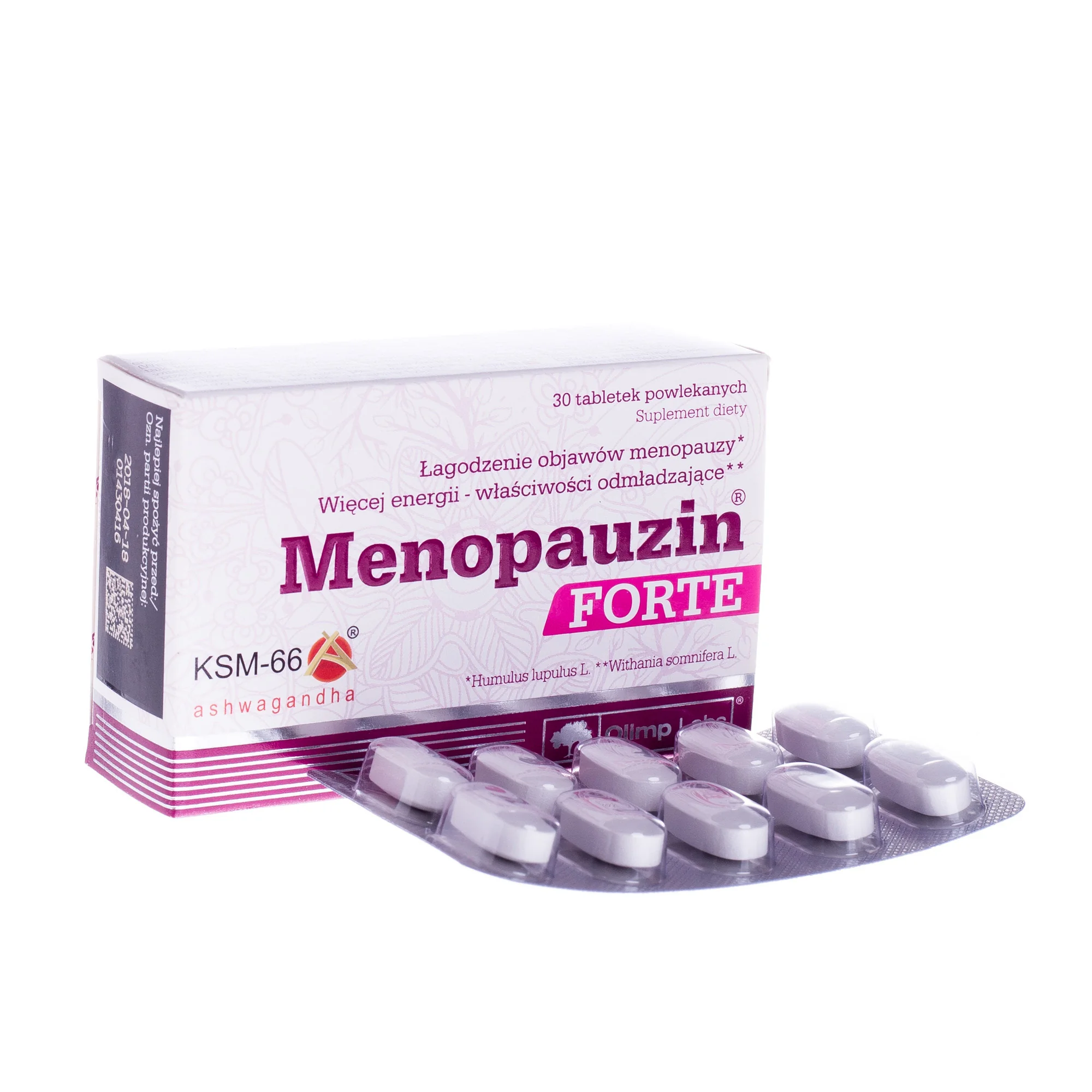 Olimp Menopauzin Forte suplement diety, 30 tabletek powlekanych