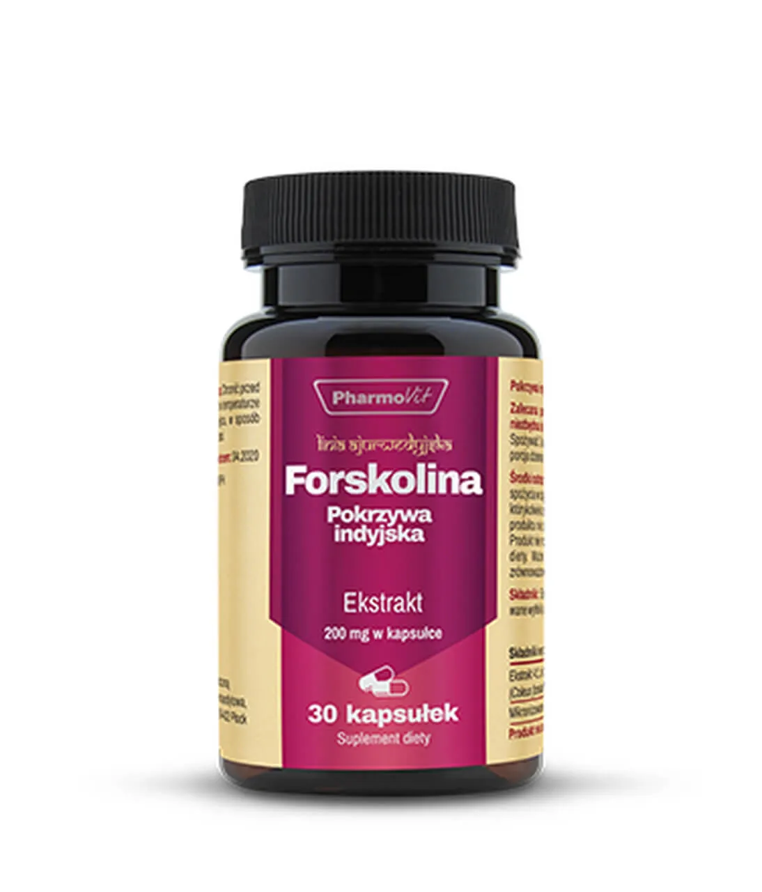 Forskolina Pharmovit, suplement diety, 30 kapsułek