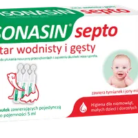 Isonasin Septo, roztwór do płukania nosa, 20 ampułek o pojemności 5 ml