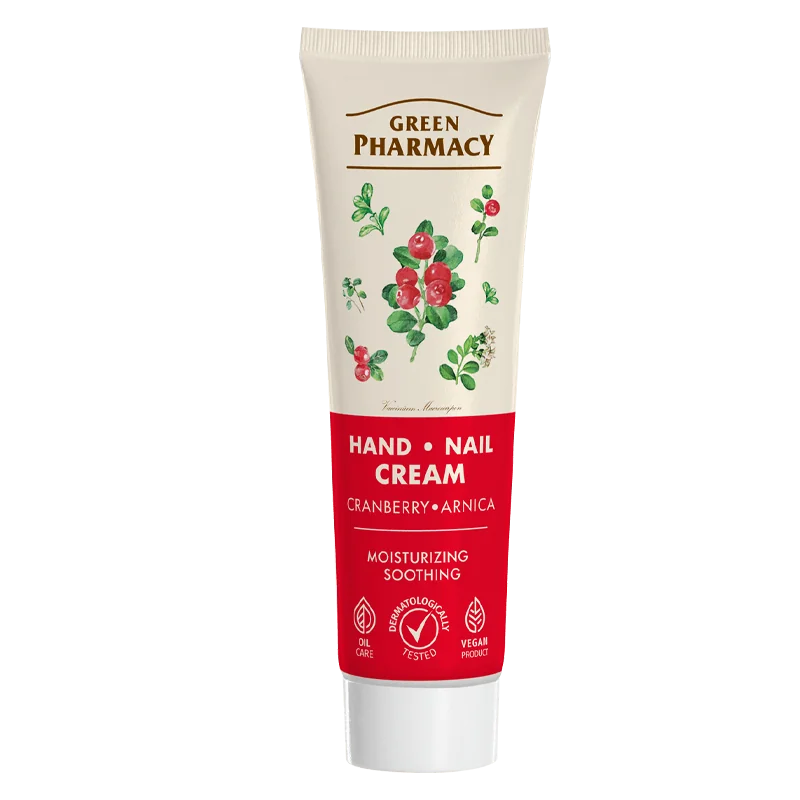 Green Pharmacy krem do rąk żurawina i arnika, 100 ml