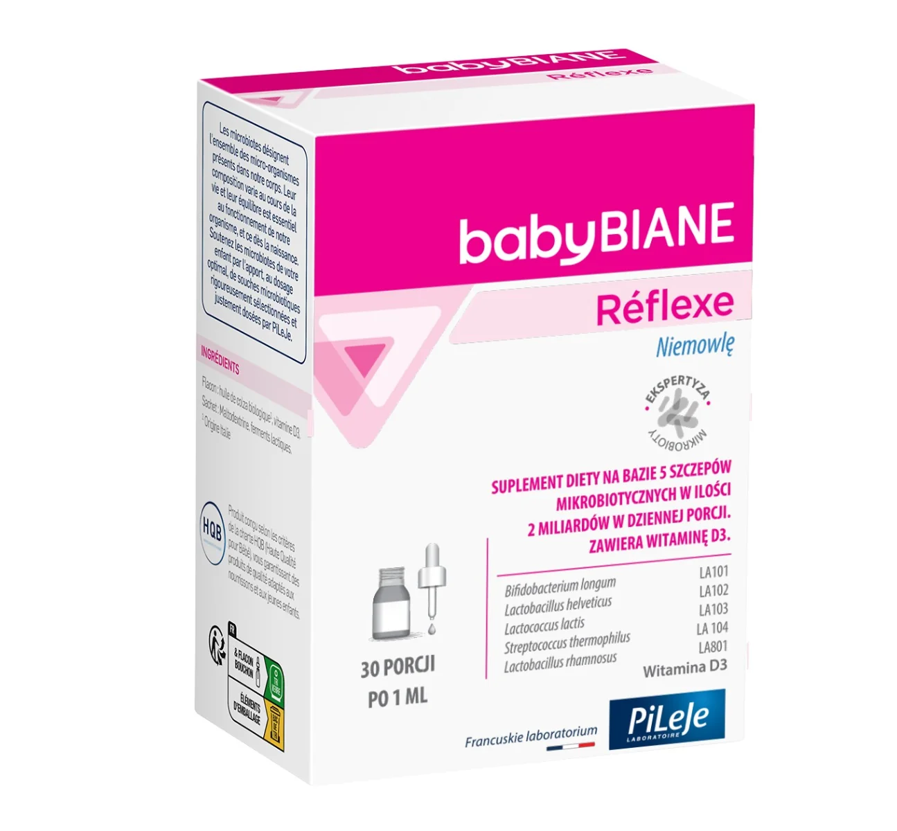 Babybiane Reflexe Niemowlę krople, 30 ml
