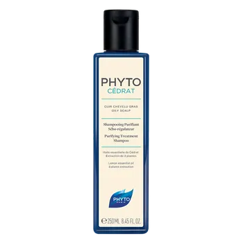 Phyto Phytocedrat, szampon oczyszczający i regulujący wydzielanie sebum, 250 ml 