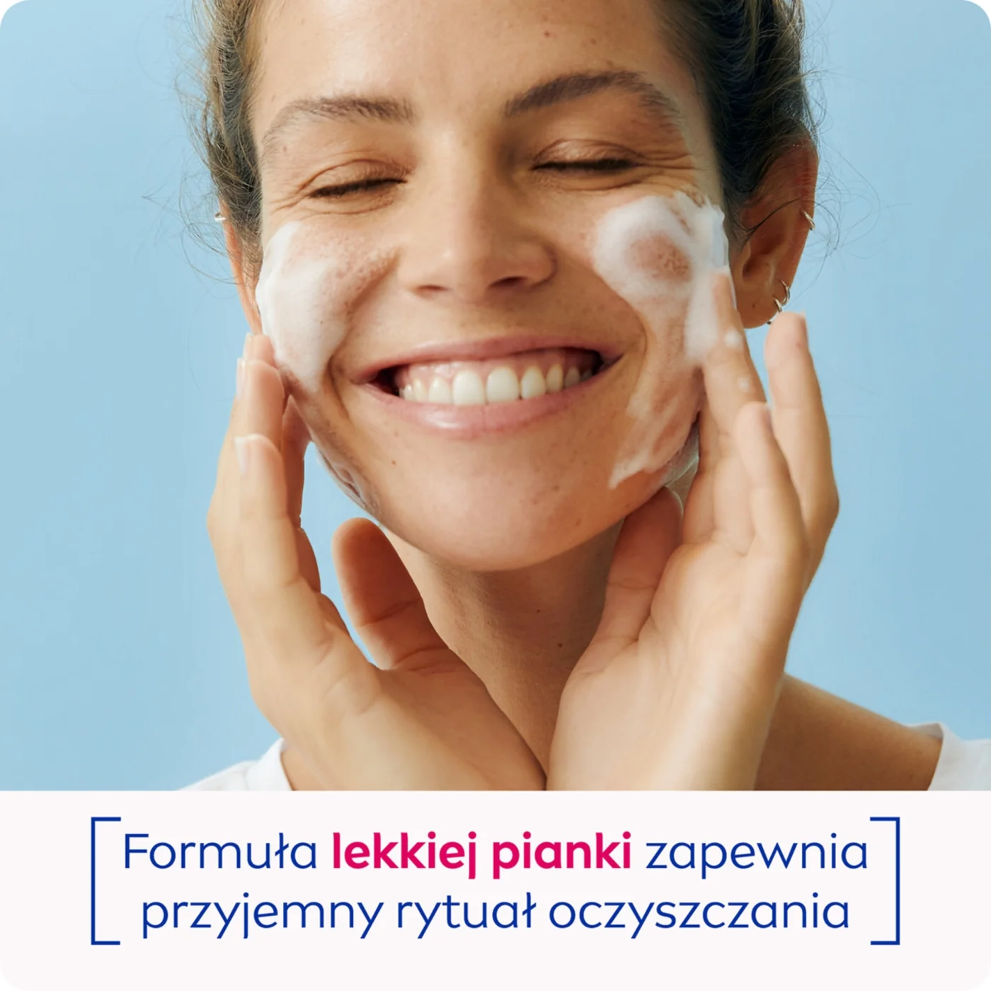 Nivea pielęgnująca pianka do oczyszczania twarzy, 150 ml