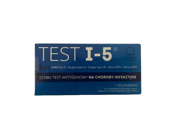 Farmabol Test I-5® Domowy test do wykrywania infekcji wirusowych 1 sztuka