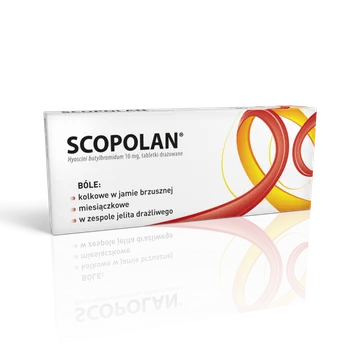 Scopolan, 10 mg, 30 tabletek drażowanych | drmax.pl