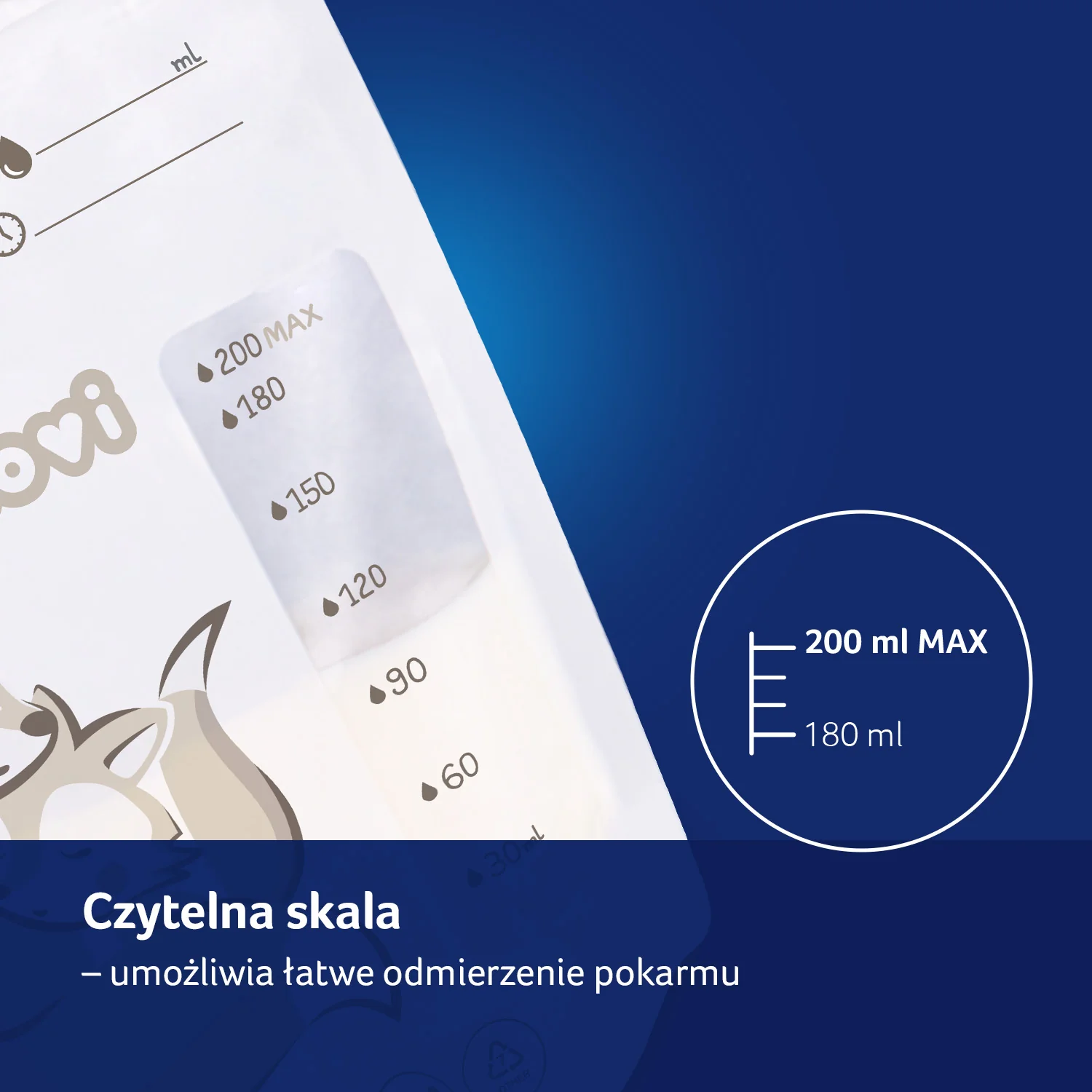 Lovi torebki do przechowywania pokarmu 12/208, 25 szt.