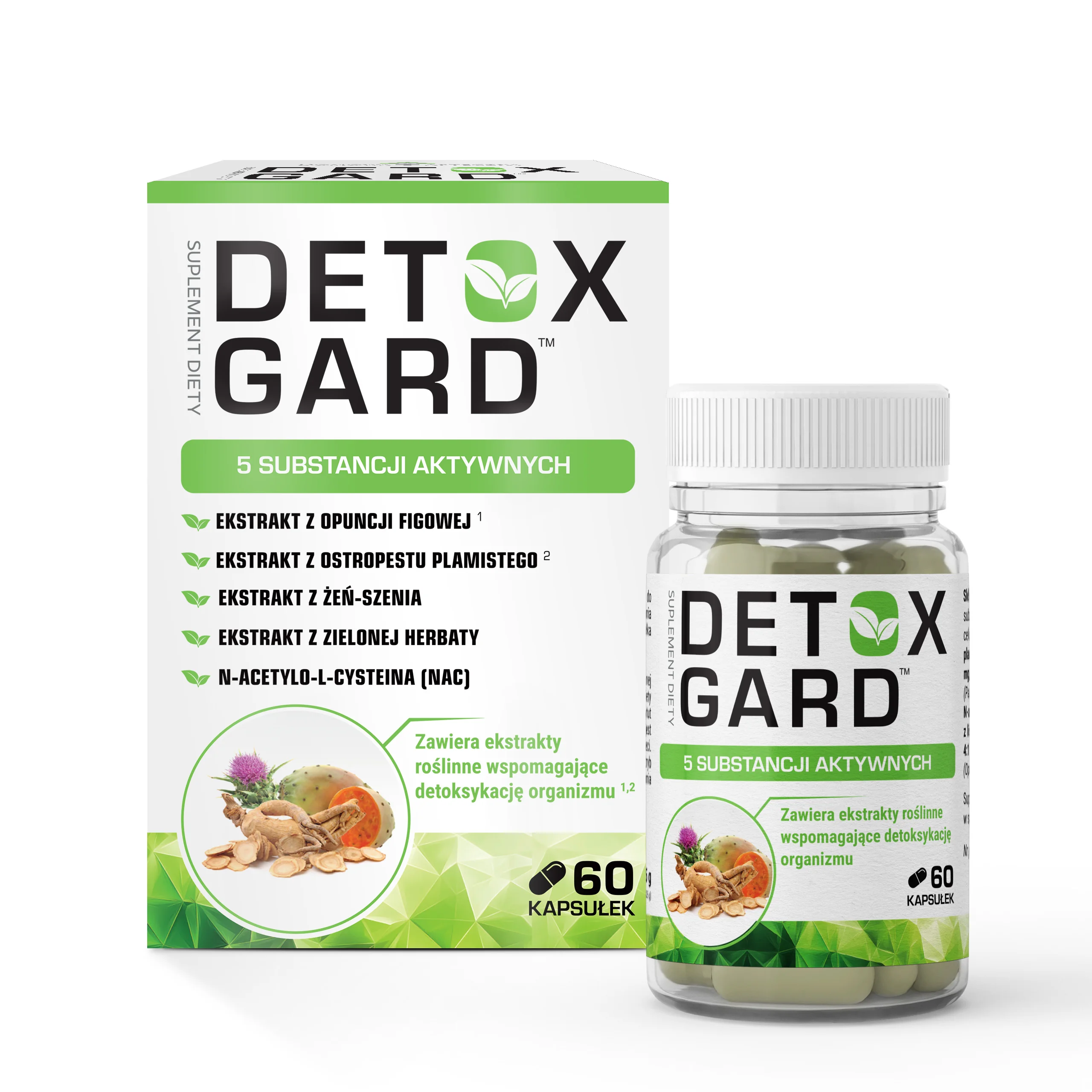 Domowa Apteczka Detox Gard 60 kapsułek