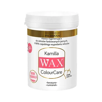Wax Colour CareKamilla, maska regenerująca do włosów farbowanych na jasne kolory, 240 g 
