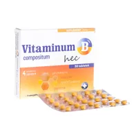 Vitaminum Compositum B Hec - 50 tabletek z czterema wit. z grupy B