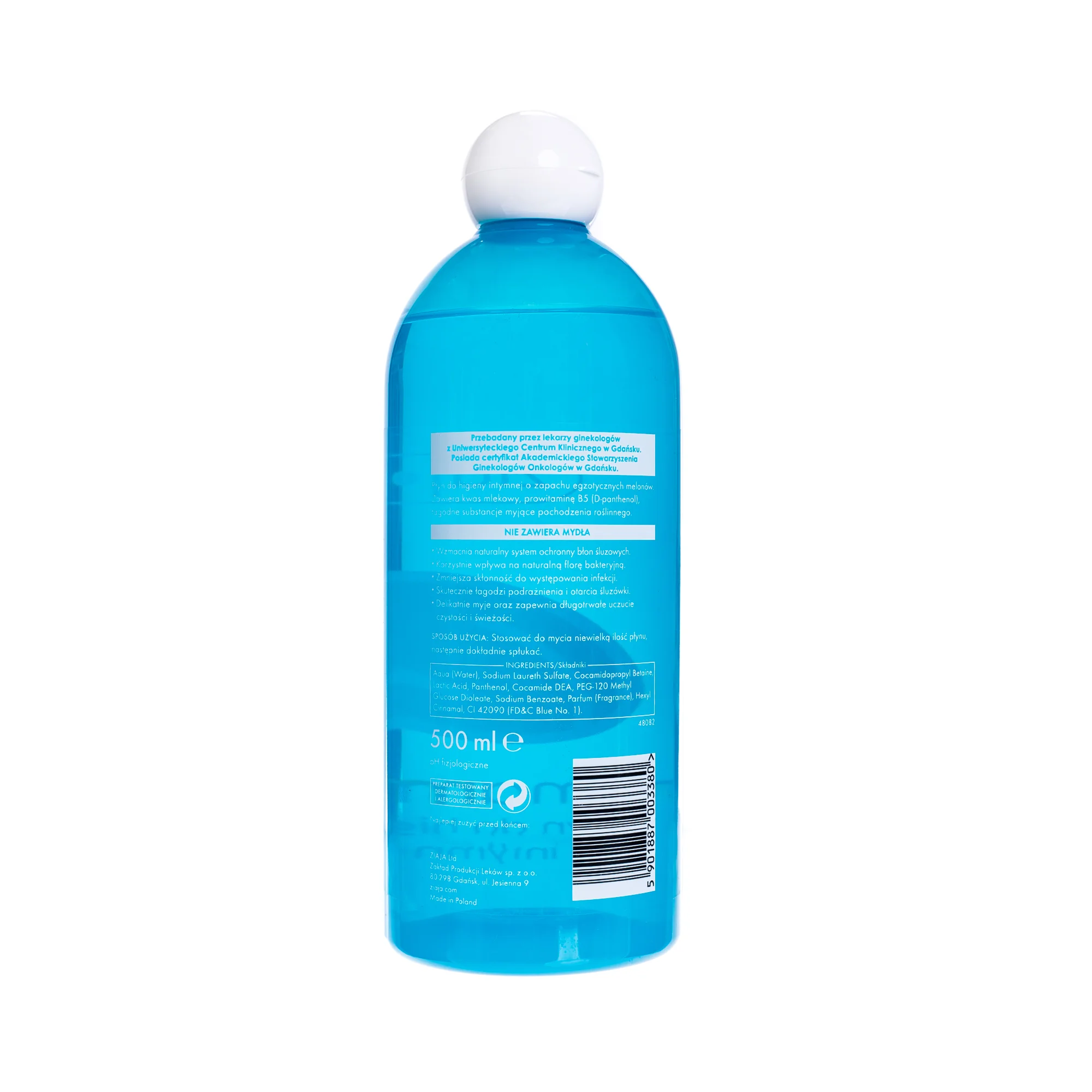 Ziaja Intima Melon płyn do higieny intymnej, 500 ml